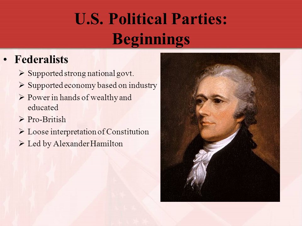 What Political Party Was Alexander Hamilton Part Of 2024 favors